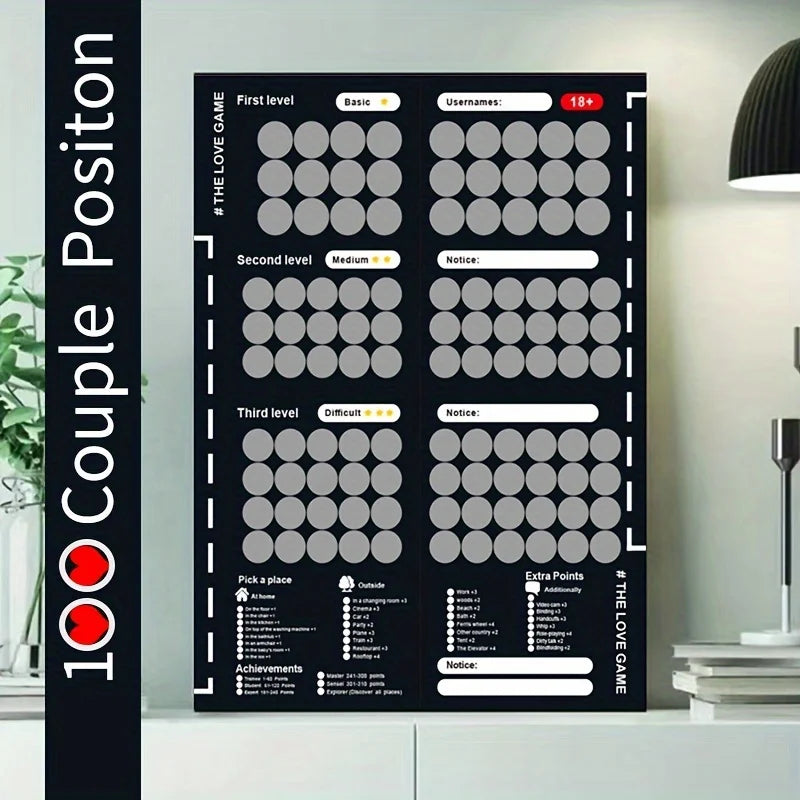 3AM Date Night Scratch Poster